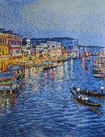 Mediterranean evening mosaic