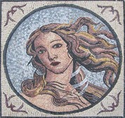 Venus mosaic medallion