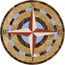 compass rose nautical  mosaic 