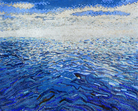  Ocean water mosaic