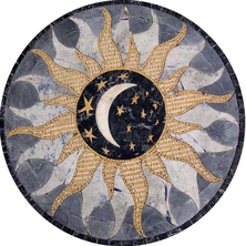   sun / moon mosaic