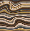 abstract wave mosaic