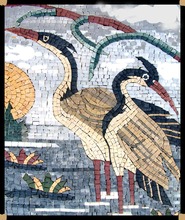  Heron mosaic