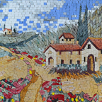 Tuscan, Italian mosaics