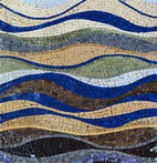  Blue Wave mosaic