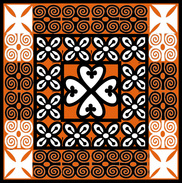 Adrinka  pattern design  mosaic