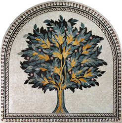  Tree of Life  mosaic with arch