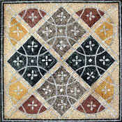  Geometric pattern mosaic