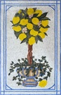 lemon tree mosaic