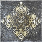  scroll mosaic  diamond shaped