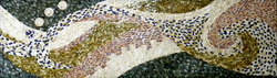 contemporary Swirl mosaic