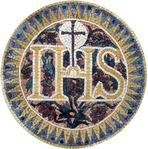 IHS  medallion mosaic