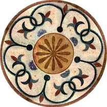 MEDALLION MOSAIC FOR WALL, FLOORS OR POOLS