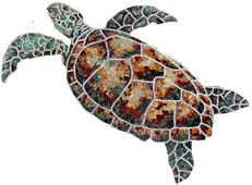 Turtle mosaic