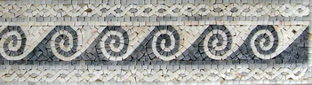  wave border mosaic