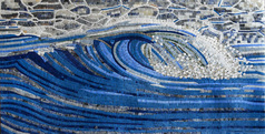  Ocean wave mosaic