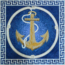 Nautical Anchor mosaic