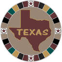 Texas Medallion mosaic