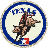 AT ... Texas Rodeo medallion mosaic