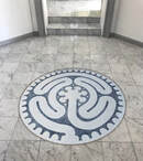 Chartres style Labyrinth Floor mosaic 
